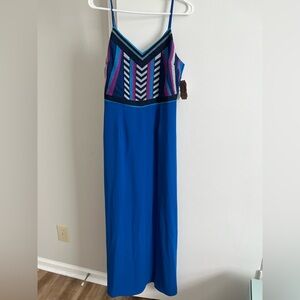 NWT Beautiful Blue Maxi Dress